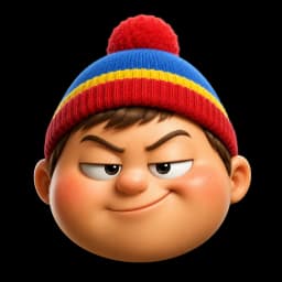 Bluster — Bratty cartoon kid. AI voice character in the Echo iOS app