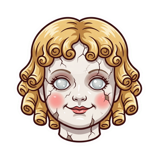 creepy doll