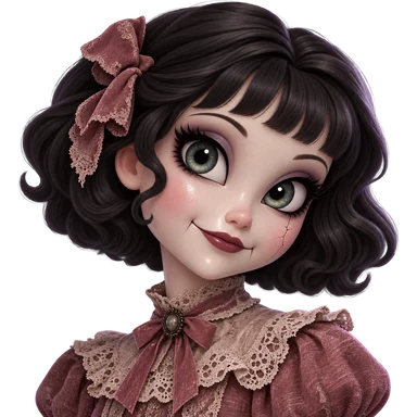 creepy doll